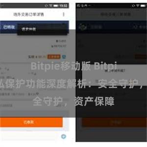 Bitpie移动版 Bitpie钱包隐私保护功能深度解析：安全守护，资产保障