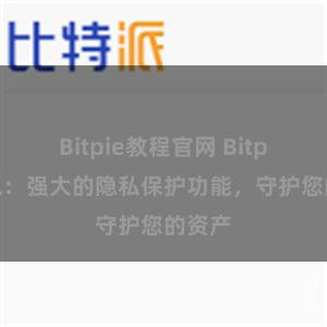 Bitpie教程官网 Bitpie钱包：强大的隐私保护功能，守护您的资产