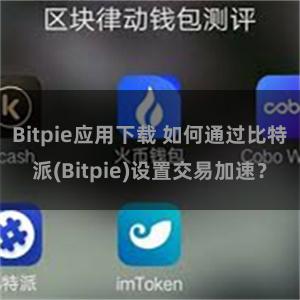 Bitpie应用下载 如何通过比特派(Bitpie)设置交易加速？