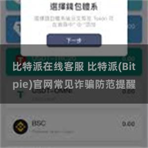 比特派在线客服 比特派(Bitpie)官网常见诈骗防范提醒