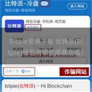 Bitpie安卓下载 比特派(Bitpie)钱包有哪些隐藏功能？