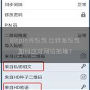 Bitpie冷钱包 比特派钱包如何应对网络拥堵？