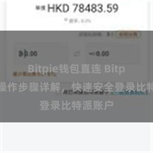 Bitpie钱包直连 Bitpie登录操作步骤详解，快速安全登录比特派账户